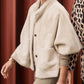 Joseph Ribkoff - Faux Fur Suede Jacket