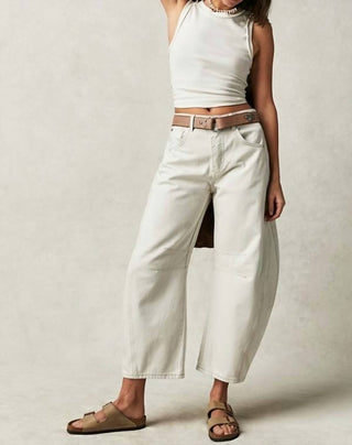 Free People - Good Luck Mid Rise Barrel Jeans