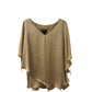 Frank Lyman - V-neck Tie Sleeve Top