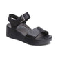Aetrex - Women's Ariel Adjustable Quarter Strap Wedge
