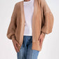 Elan - Balloon Sleeve Open Cardigan