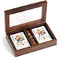 Demdaco - Wood Dice Card Game