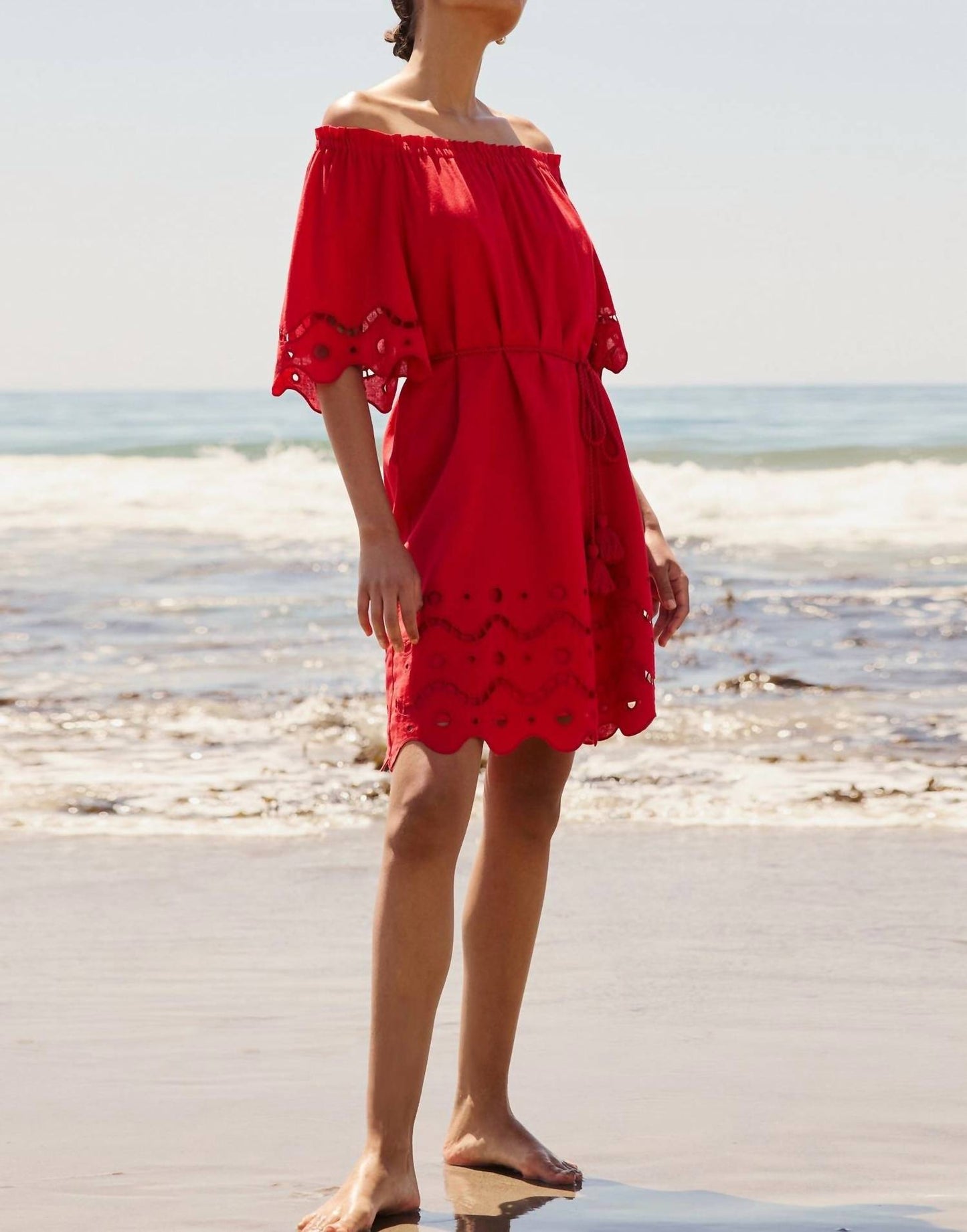 Marie Oliver - Tegan Dress Fresno Eyelet