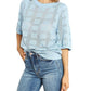 Double Take - Chic Ribbed Round Neck Knit Top