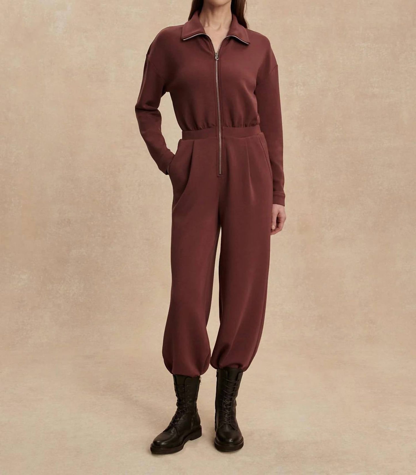 Varley - Jessie Zip Front Jumpsuit