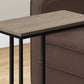 Accent Table, C-Shaped, Space-Saving Functionality