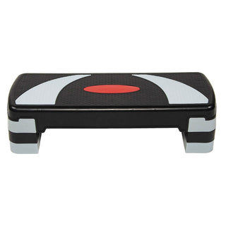 Plataforma de treino aeróbico ajustável BalanceFrom Fitness, cinza/preto