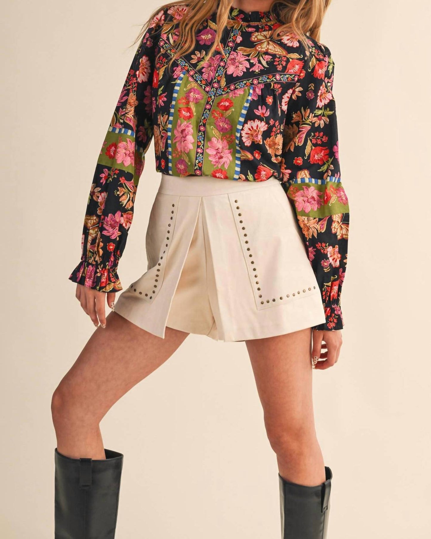 &Merci - Celia Floral Top