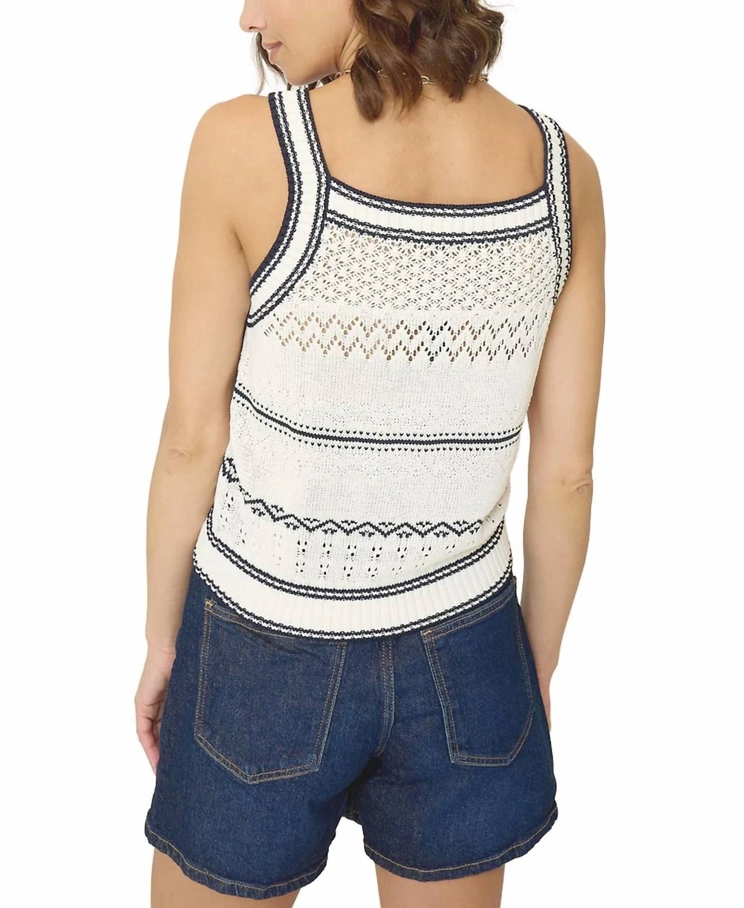 Central Park West - Emanuel Stripe Tank Top