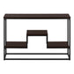 Accent Console Table For Entryway, Multi-Tier Design