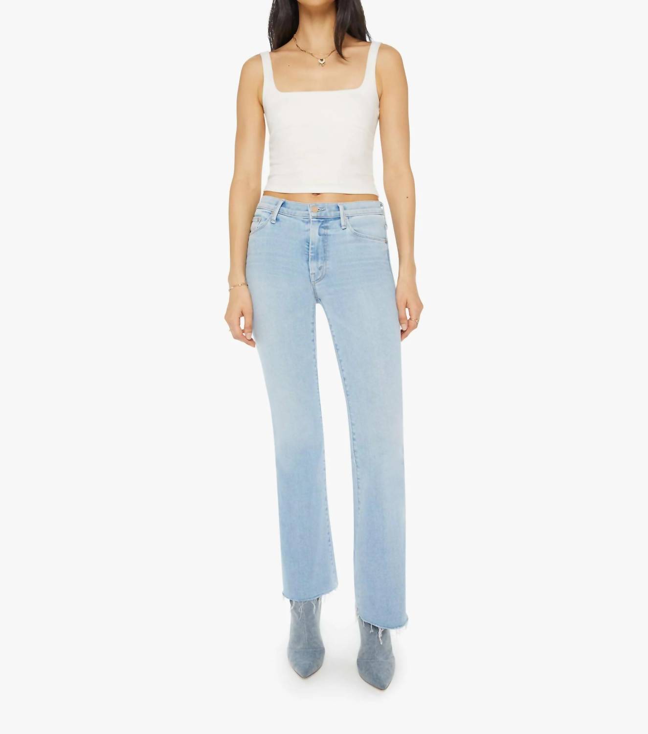 Mother - The Weekender Fray Jean