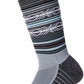 Meias esportivas masculinas Stance Mahalo Crew, pacote com 2, cinza, tamanho médio (tamanho de calçados 6 a 8,5 EUA)
