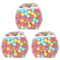 Bolas de piscina de 2,3" BalanceFrom Fitness com bolsa de armazenamento, multicoloridas (pacote com 3)
