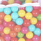Bolas de piscina de 2,3" BalanceFrom Fitness com bolsa de armazenamento, multicoloridas (pacote com 3)