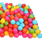 Bolas de piscina de 2,3" BalanceFrom Fitness com bolsa de armazenamento, multicoloridas (pacote com 3)