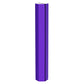 Tapete de ginástica BalanceFrom Fitness com trave de equilíbrio secional no chão, roxo