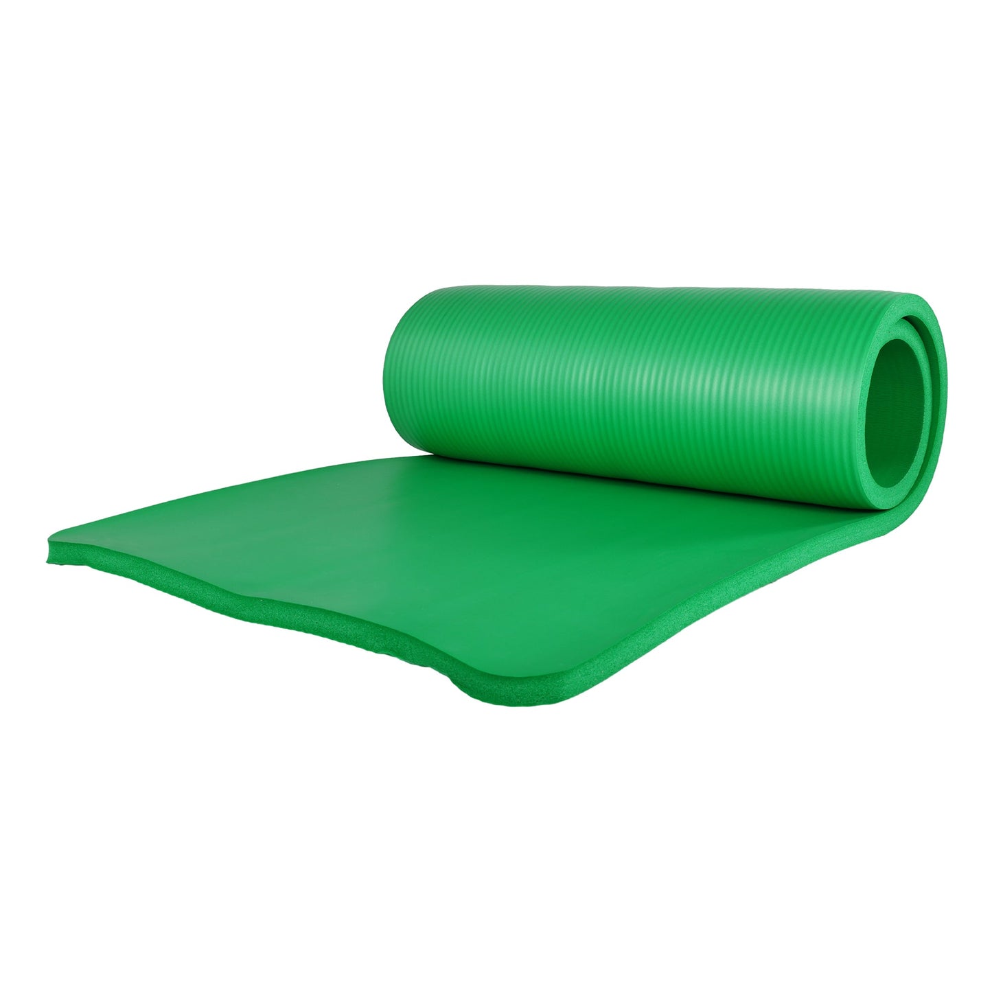 Conjunto de ioga BalanceFrom Fitness com 7 peças, tapete, faixa elástica e joelheira, verde