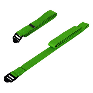 Conjunto de ioga BalanceFrom Fitness com 7 peças, tapete, faixa elástica e joelheira, verde