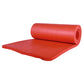 Conjunto de ioga BalanceFrom Fitness com 7 peças, tapete, faixa elástica e joelheira, vermelho