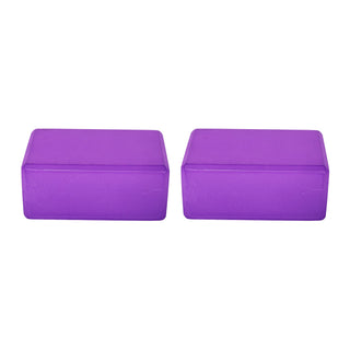 Conjunto de ioga BalanceFrom Fitness com 7 peças, tapete, faixa elástica e joelheira, roxo