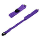 Conjunto de ioga BalanceFrom Fitness com 7 peças, tapete, faixa elástica e joelheira, roxo