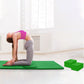 Tapete de ioga anti-rasgo BalanceFrom Fitness 71" x 24" com alça, joelheira e blocos, verde