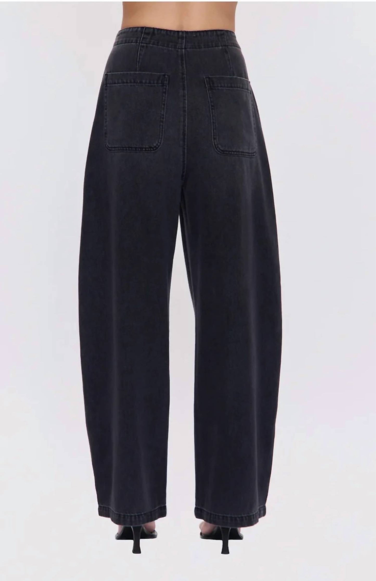 Pistola - Lottie High Rise Relaxed Bowed Jeans