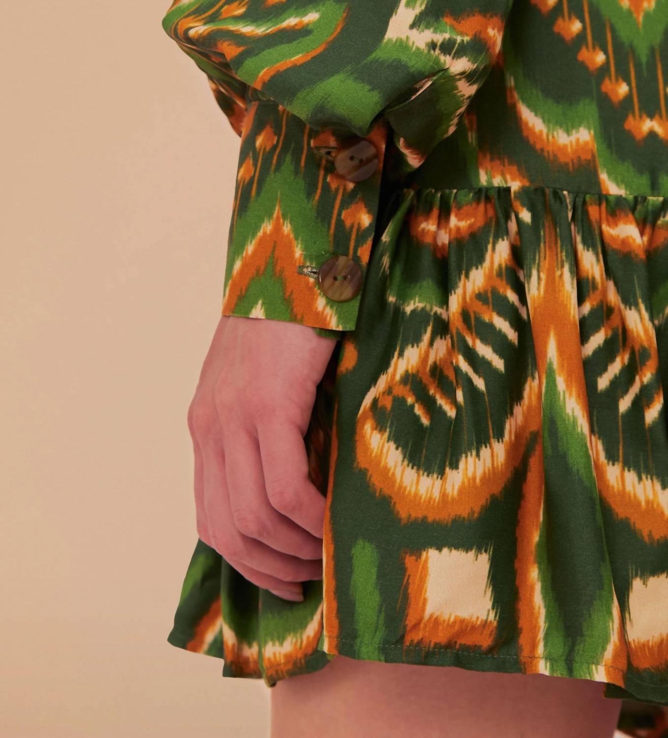 Farm Rio - PINEAPPLE IKAT GREEN MINI