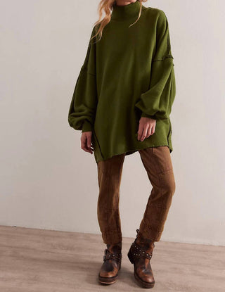 Free People - Wonderful Pullover Mock Neck Sweater