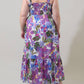 Sugarlips - Evren Tropics Smocked Maxi Dress - Plus