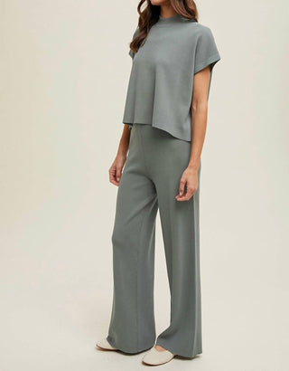 Wishlist - Ribbed Knit Boxy Set