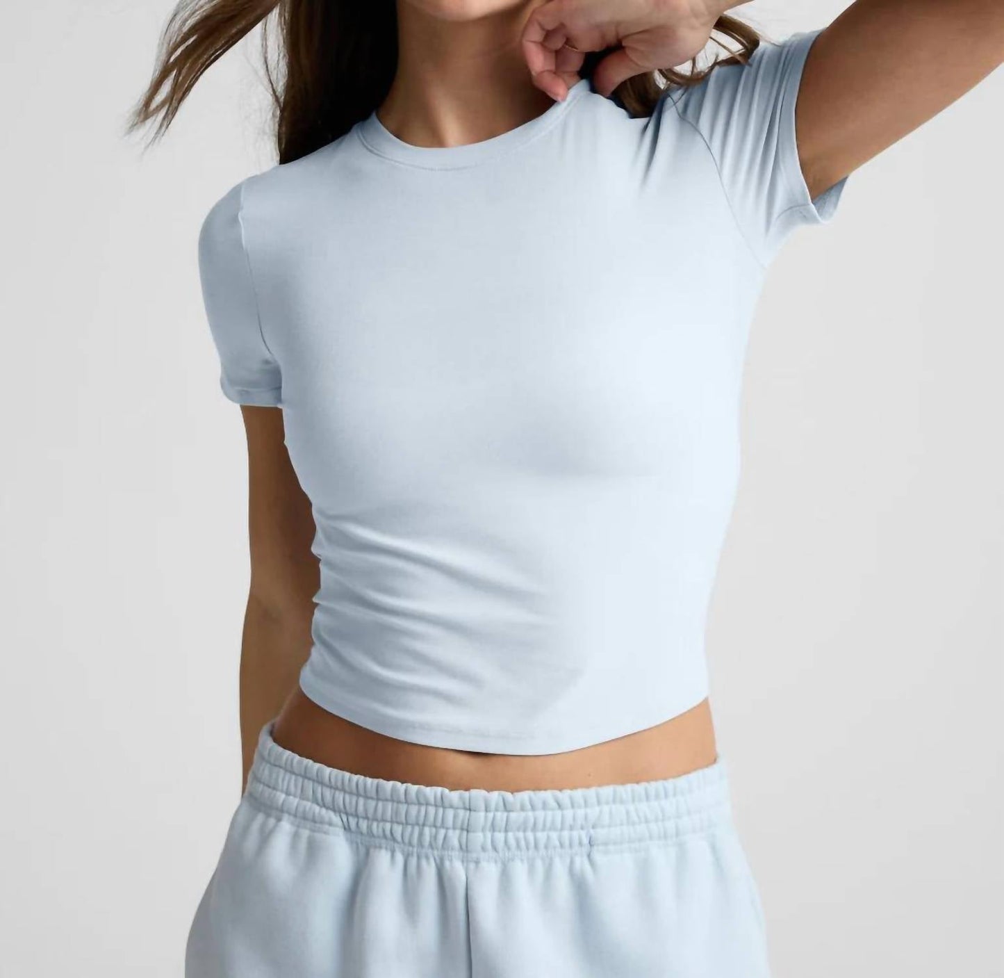 Beyond Yoga - Featherweight Cropped Tee