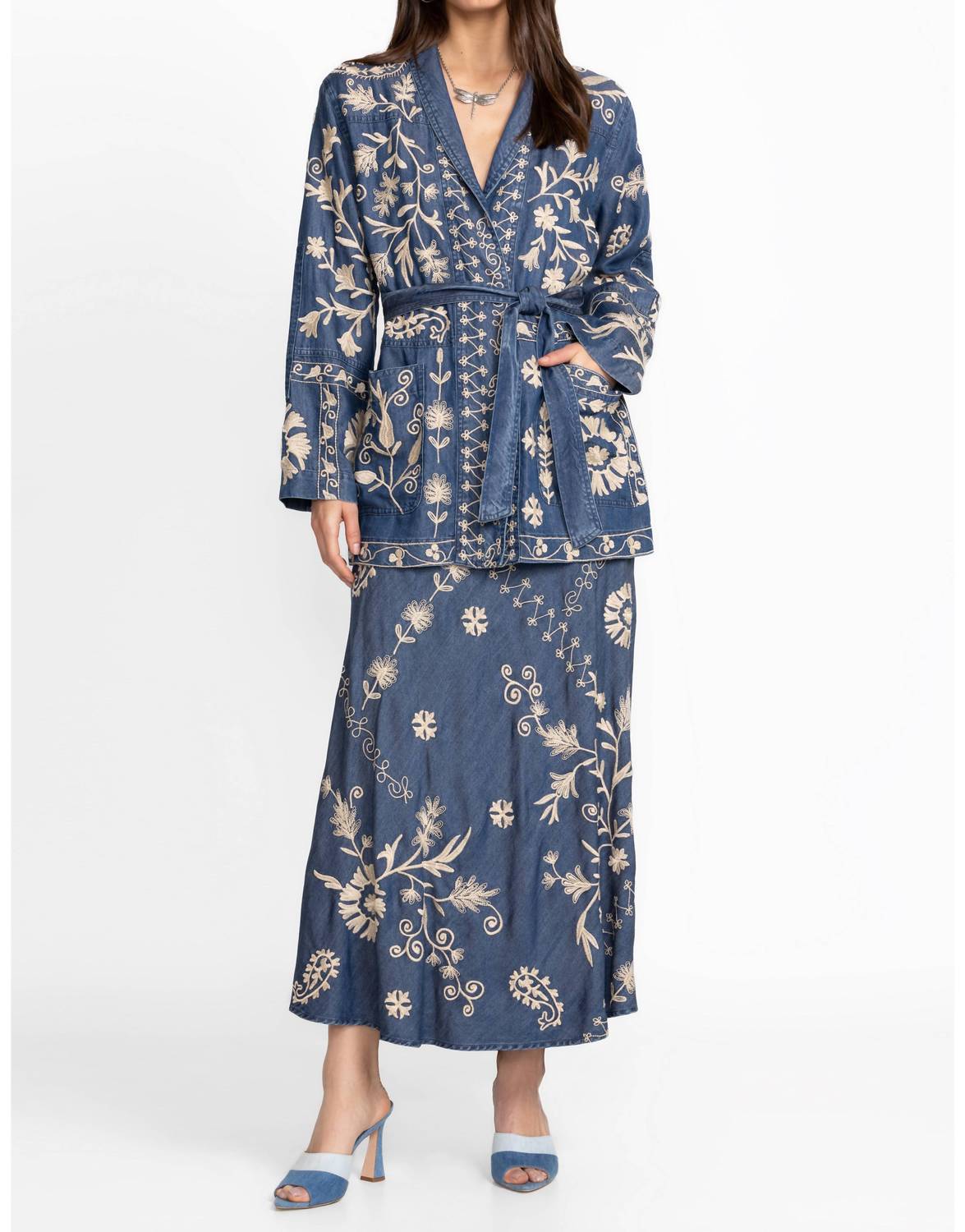 Johnny Was - Allison Belted Military Jacket