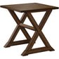 Compact Accent End Table, Square, Transitional