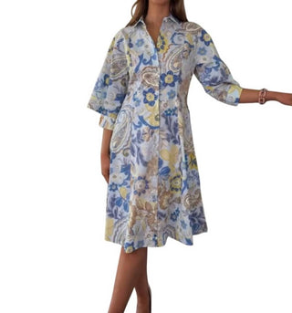 Caliban - Floral Shirt Dress