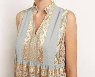 Greek Archaic Kori - Ava Sleevless Maxi Dress