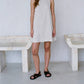 A.Ren - Woven Linen Mini Dress