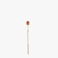 Fie Isolde - Women's Alfa Threader Earring Short With Precious Stone