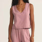 Z Supply - Sloane V-Neck Cotton Jersey Top
