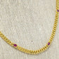 Mary Kathryn Designs - Dorthy Ruby Layering Chain