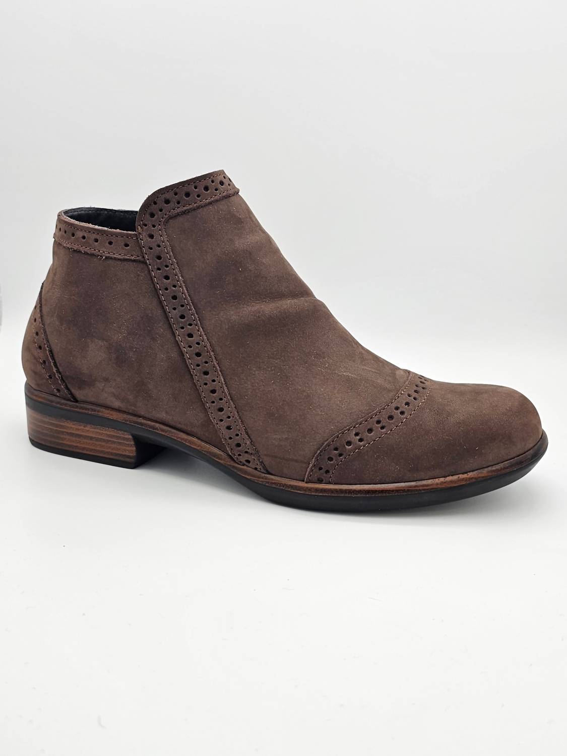 Naot - Women's Nefasi Leather Oxford Ankle Booties