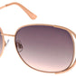 Sean John Large Oval Sunglasses in Gold Lord & Taylor