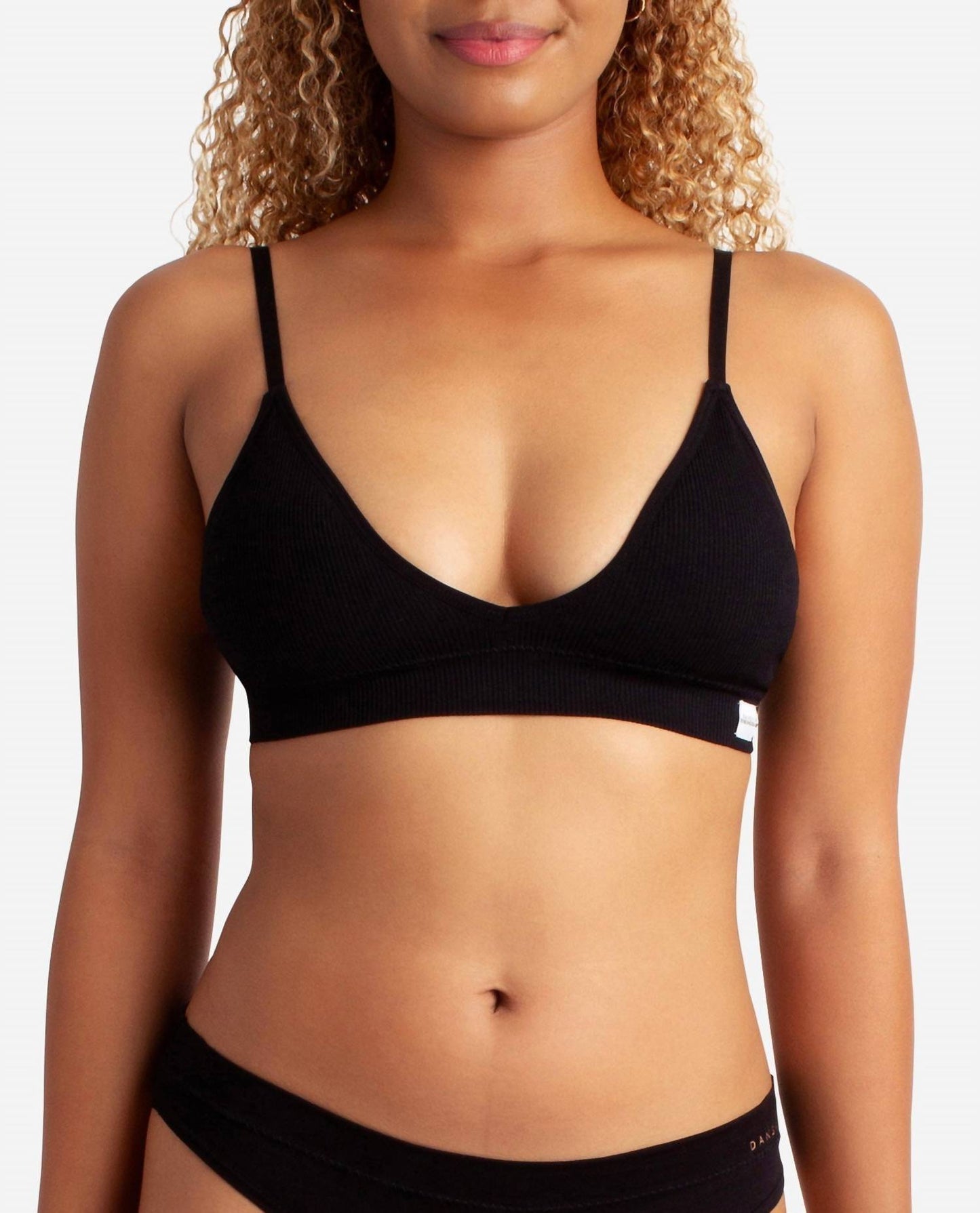 Danskin - Women's 3-pack Recycled Seamless Ribbed Bralette