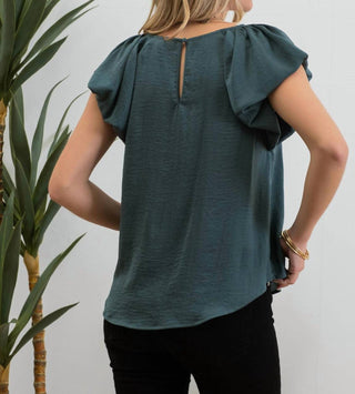 Blu Pepper - Balloon Sleeve Blouse