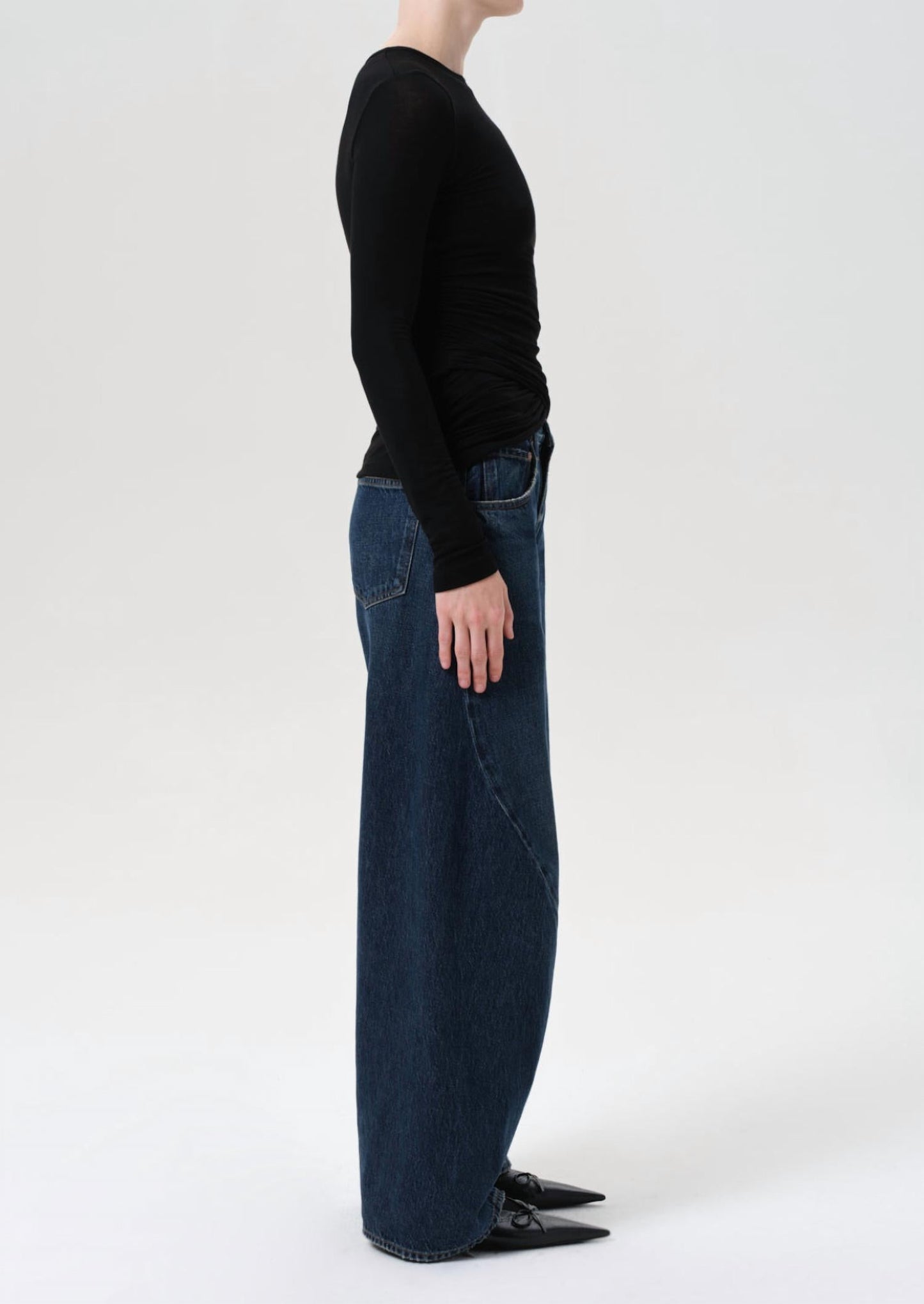 Agolde - Twist Wide Leg Jeans