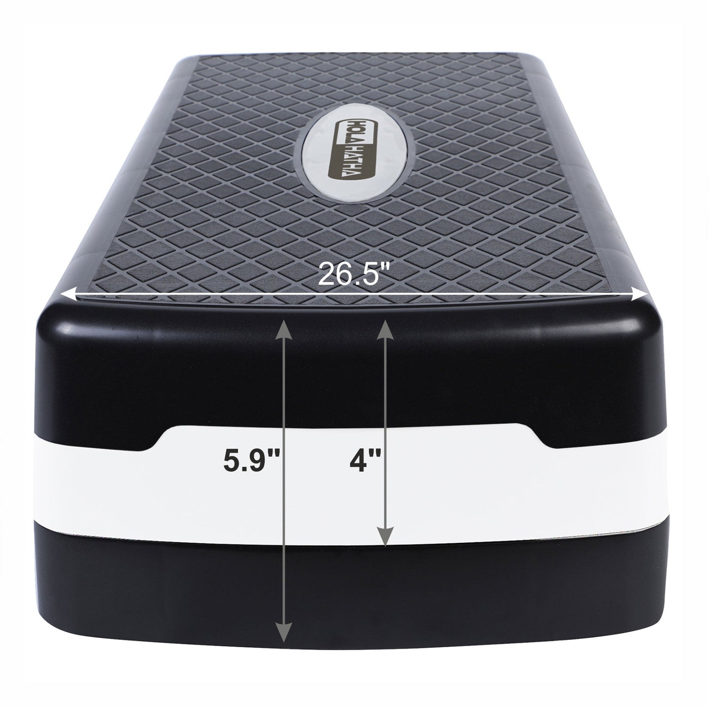 Plataforma de degrau aeróbico HolaHatha, equipamento de ginástica com altura ajustável