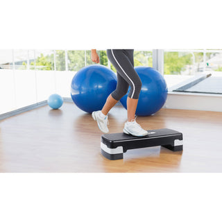 Plataforma de degrau aeróbico HolaHatha, equipamento de ginástica com altura ajustável