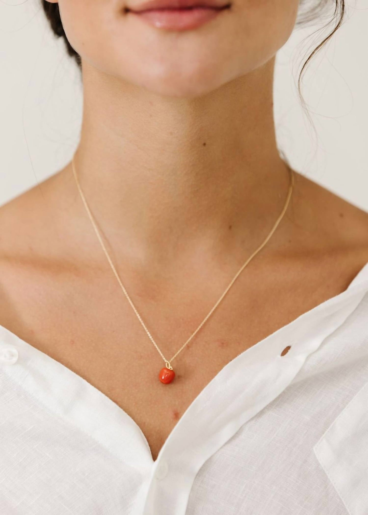 Aliita - Women's Apple Necklace