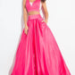 Rachel Allan - Lace Matte Satin Two-piece Ball Gown