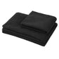 Conjunto de ioga BalanceFrom Fitness com 7 peças, tapete, faixa elástica e joelheira, preto